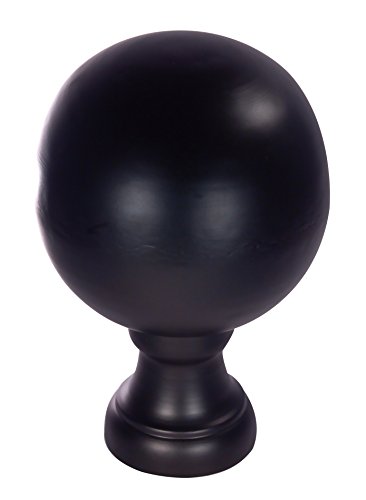 Dalvento Large Londoner Finial Black Matte