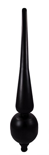 Dalvento Small Roman Finial Black Matte