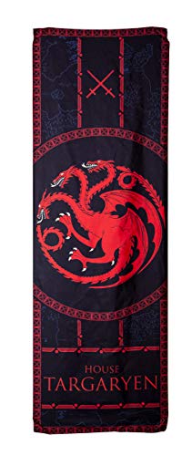 Calhoun Game of Thrones House Sigil Door Banner (25 by 75) (Targaryen)