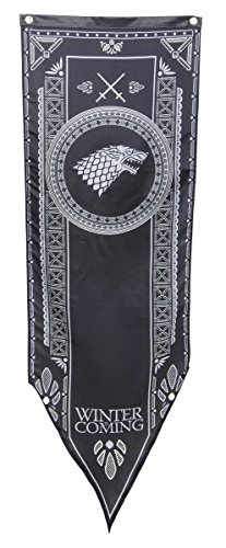 Calhoun Game of Thrones House Sigil Tournament Banner (19 by 60) (House Stark)