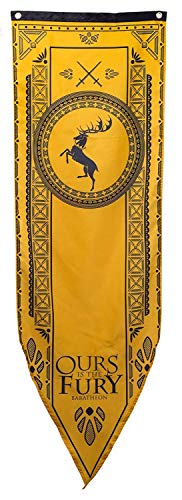 Game of Thrones GOT House Sigil Tournament Banner Flag 61x17 (House Baratheon)