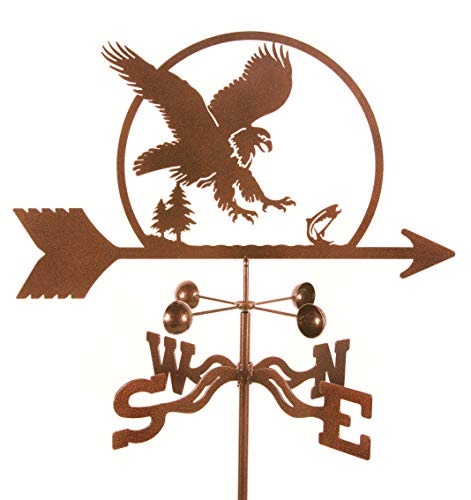 EZ Vane Eagle Weathervane 21 Inch Wide Roof Mount