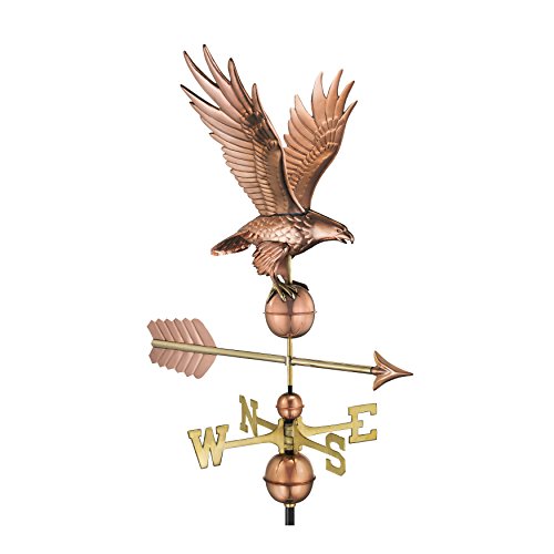 Good Directions Freedom Eagle Weathervane Pure Copper