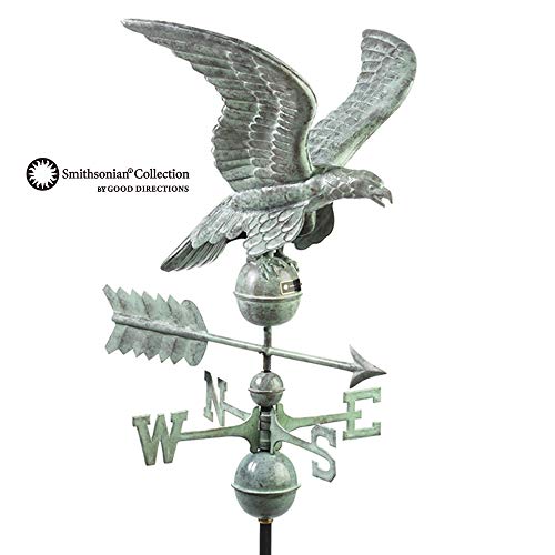 Good Directions Smithsonian Eagle Weathervane Blue Verde Copper