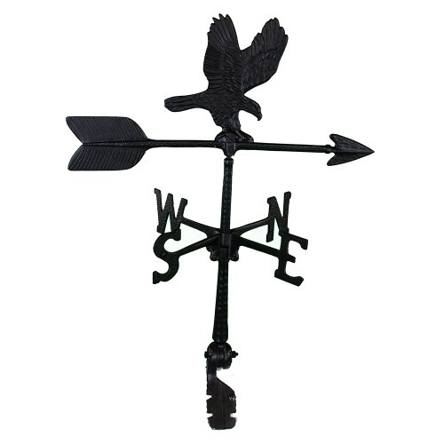 Montague Metal Products 24Inch Weathervane with Eagle Ornament