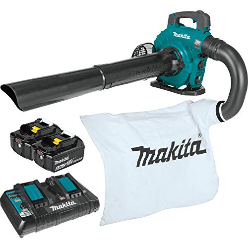 Makita XBU04PTV 36V (18V X2) LXT Brushless Blower Kit with Vacuum Attachment Kit (50Ah)