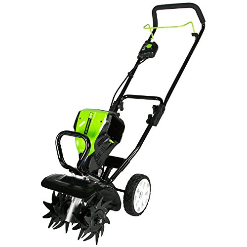 Greenworks Pro 80V 10 inch Cordless Tiller Cultivator Tool Only TL80L00