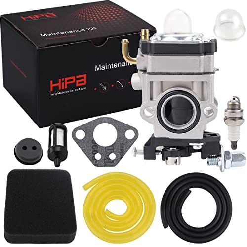 300486 Carburetor 3004156 Air Filter for Earthquake 43cc Viper Engine E43 E43CE E43WC Auger MD43 WE43 WE43E WE43CE Edger MC43 MC43E MC43CE MC43ECE MC43RCE Tiller Cultivator Fuel Line