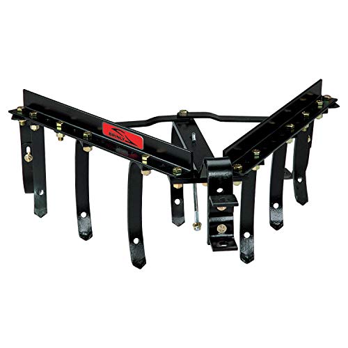 Brinly CC560 BH Sleeve Hitch Adjustable Tow Behind Cultivator 18 by 40 Small Black