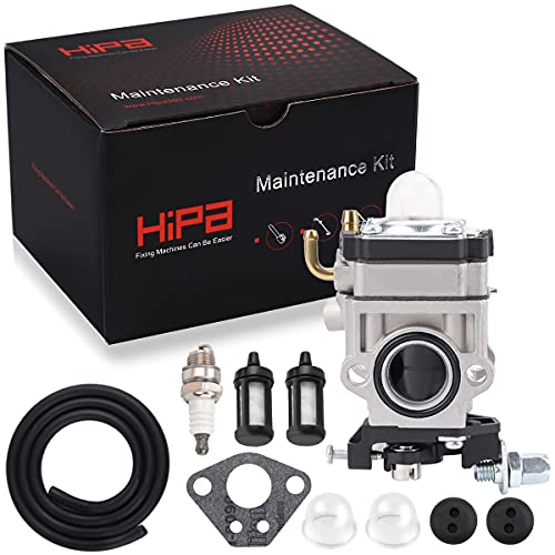 Hipa 300486 Carburetor for Earthquake E43 E43CE Auger MC43 MC43CE MC43E MD43 Tiller Cultivator WE43 WE43E Edger Powermate PEA438 PCV43 Southland SCV43 SEA43 SEA438 Eskimo Mako M43 43cc 517cc Engine