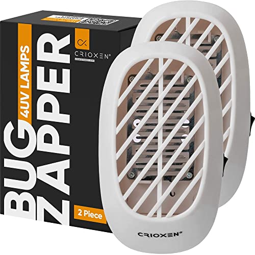Plugin Bug Zapper  Indoor Mosquito Trap  Plug in Mosquito Killer  Gnat Trap for Mosquitoes Fruit Flies and Flying Insects