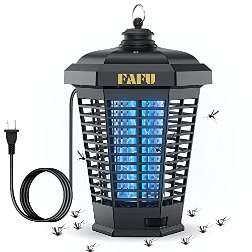 Bug Zapper Outdoor Mosquito Killer 18W 4200V High Powered Electronic Mosquito Zapper Fly ZapperInsect Fly Trap Indoor Mosquito Traps for Garden Patio BackyardHome