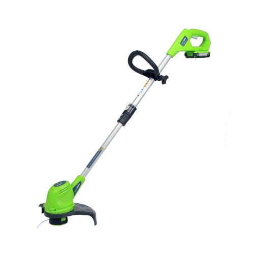 GreenWorks 21262 20V 12-Inch Cordless String Trimmer 2AH Battery and Charger Included