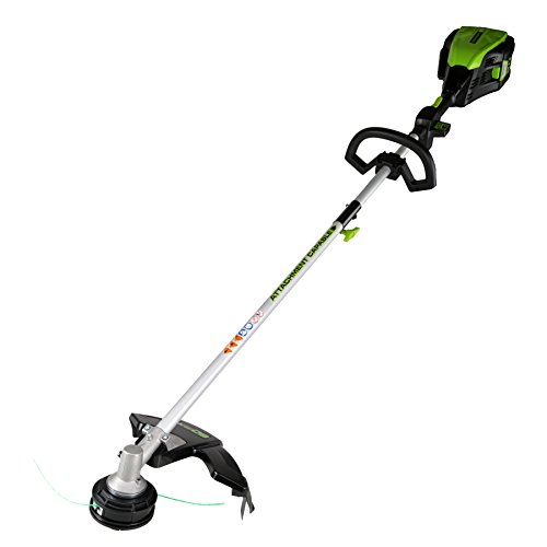 GreenWorks Pro GST80320 80V 16-Inch Cordless String Trimmer Attachment Capable Battery and Charger Not Included