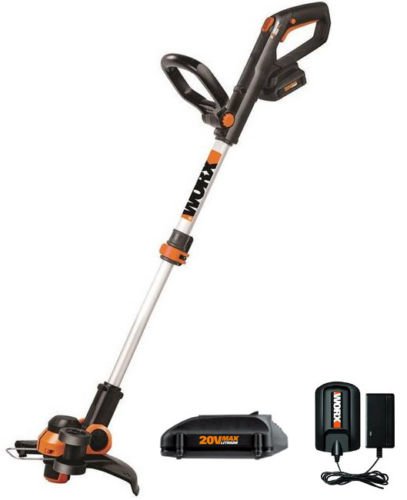 WG163 WORX 20V GT 30 Cordless String Trimmer Edger 2 Batteries included