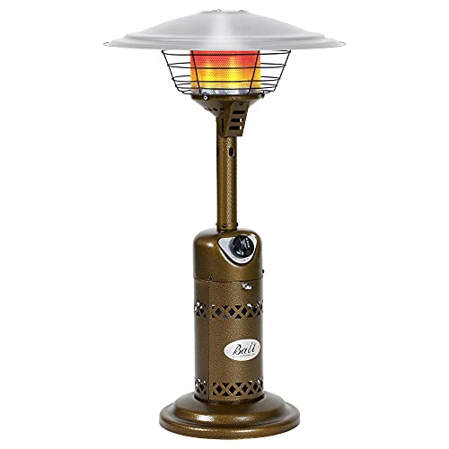 BALI OUTDOORS Patio Heater Gas Portable Tabletop Heater Propane Patio Heaters Outdoor Table Top Heater W Adjustable Thermostat Suitable For Yard Commercial Restaurant Gazebo