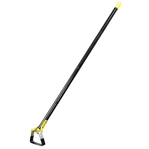 PoPoHoser Hoe Garden Tool 6FT Garden Hoes for Weeding Long Handle Heavy Duty Stirrup Hoe for Weeding and Loosening Soil