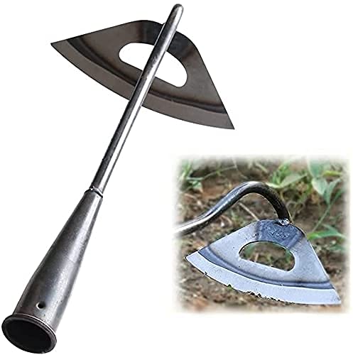 TKPL Garden Hoe  AllSteel Hardened Hollow Hoe for Long Handle Garden Weeding Tools Easy Weeding and Soil Loosening Hoe Garden Tool Durable and effectable Hand Tools Multi 1181x630(30x16cm)