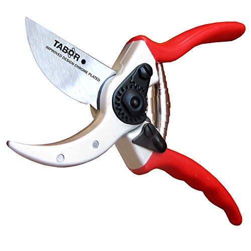 TABOR TOOLS S3A Bypass Pruning Shears Classic Model Great for ML Size Hands Professional Sharp Secateurs Hand Pruner Garden Shears Clippers for The Garden