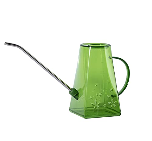 Watering Can Indoor Small Watering Cans for House Plants Flowers Succulents 50oz (Green)