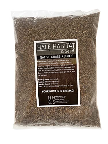 Hale Habitat  Seed Native Grass Refuge Deer  Wildlife Cover 14 Acre
