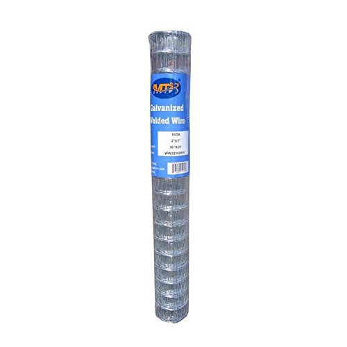 MTB Galvanized Welded Wire Mesh Garden Economy Fence 36 x252x3 16GA