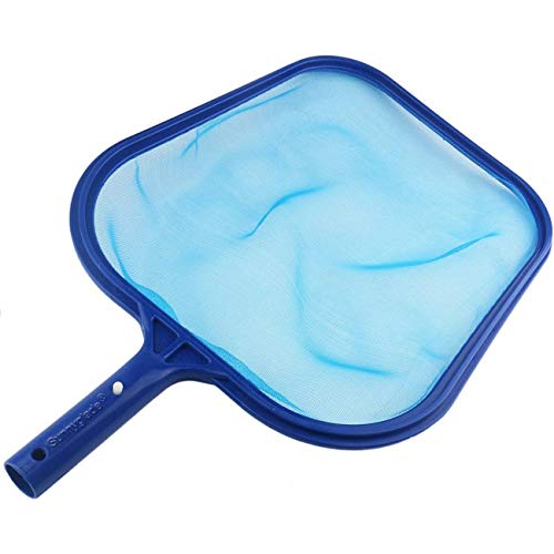 Sunnyglade Swimming Pool Cleaner SuppliesProfessional Heavy Duty Pool Leaf Rake Fine Mesh Frame NetSwimming Pool Cleaning Leaf Skim Net (Blue)