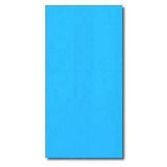 In The Swim 18 Foot Round Overlap Above Ground Pool Liner 30 Gauge Solid Blue