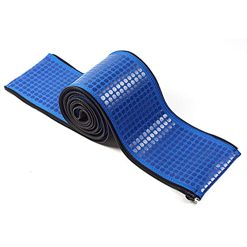 Comfort Cover 6Foot Zipper Style Pool Handheld Slide Rail AntiSlip Cover for Ground  Above Ground Swimming Pools Ladder Made of Neoprene Blue (6 ft)
