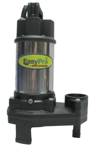 EasyPro Pond Products TH750 6000 GPH Stainless Steel Waterfall and Stream Pump 115V