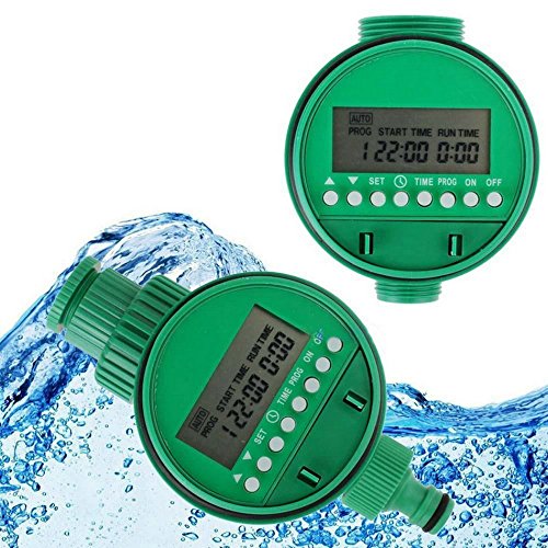 Bewinner LCD Garden Irrigation TimerAutomatic Digital Electronic Home Water Controller Programs Watering Set Equipment Hose Timers